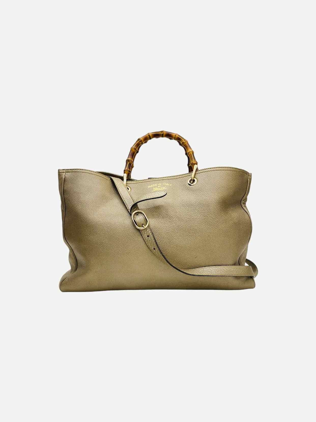 GUCCI Shopper Metallic Gold Top Handle