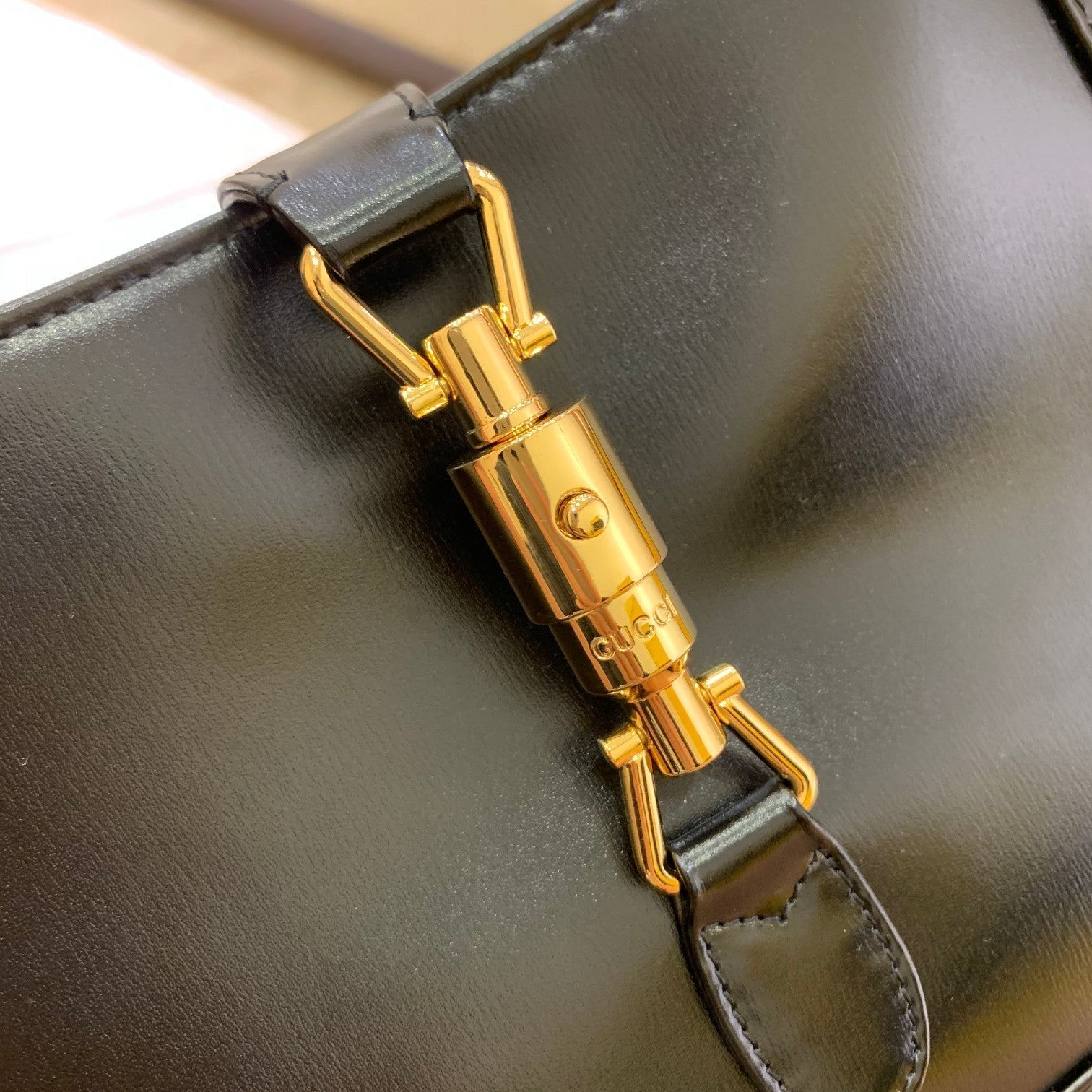 gg Jackie 10.8in 27cm gg Black Small Shoulder Bag Beaunoirrbeaunoirr 10O0G