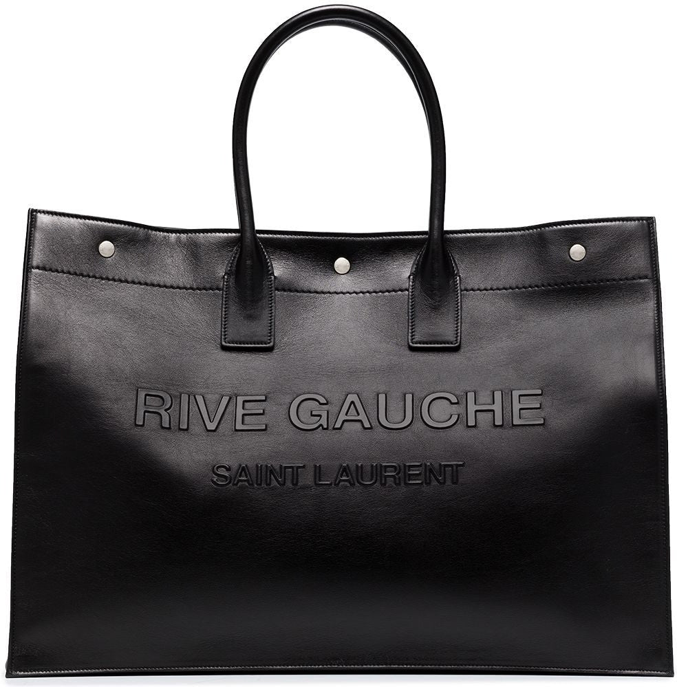YSL Saint Laurent Saint Laurent Trending Men Rive Gauche Print Tote Bag