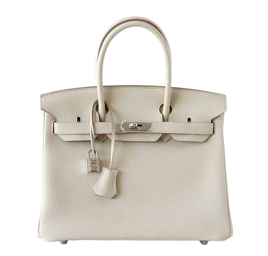 Hermes Birkin Craie Handbag Travel Bag
