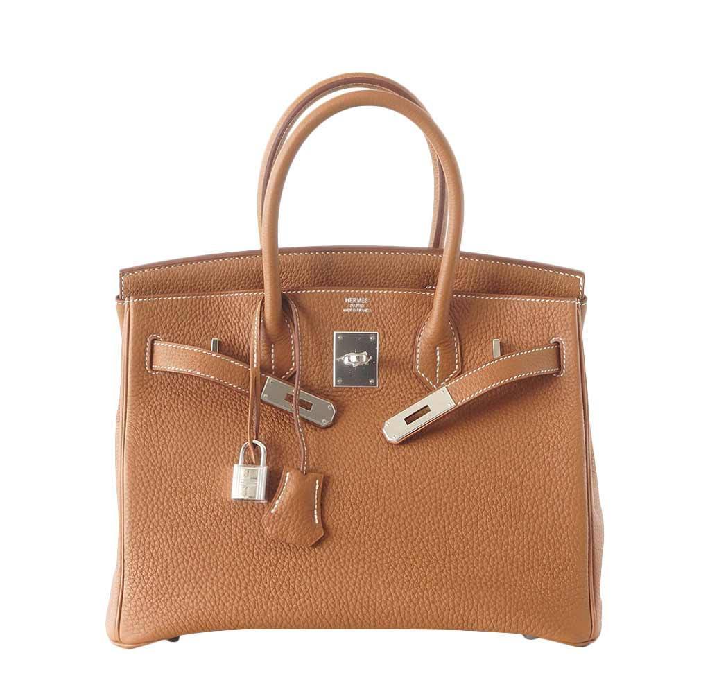 Hermes Birkin Bag Gold Travel Bag
