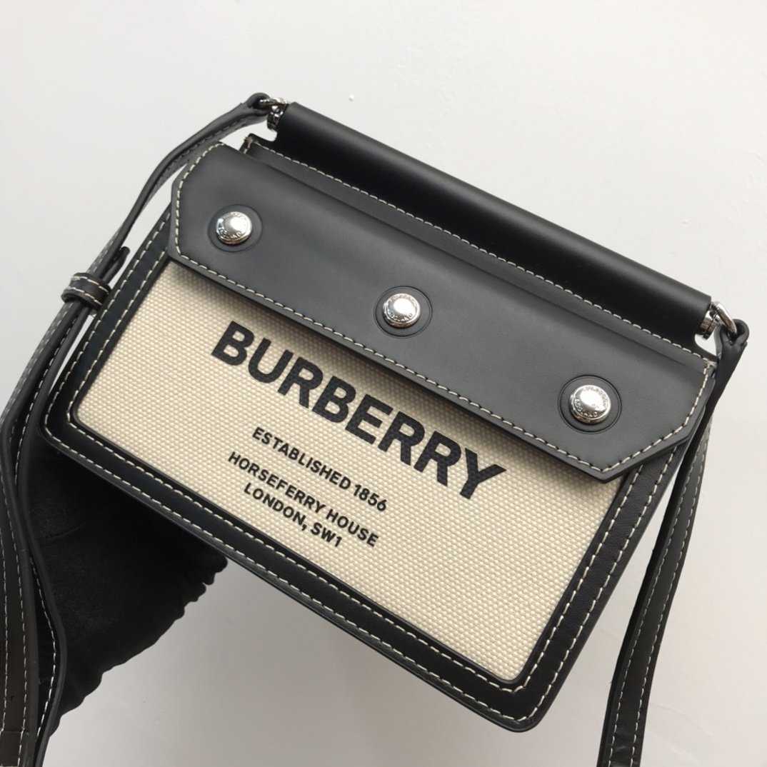 Top Quality Horseferry Print Title Bag With Mini Travel Bag 75In19Cm 9605