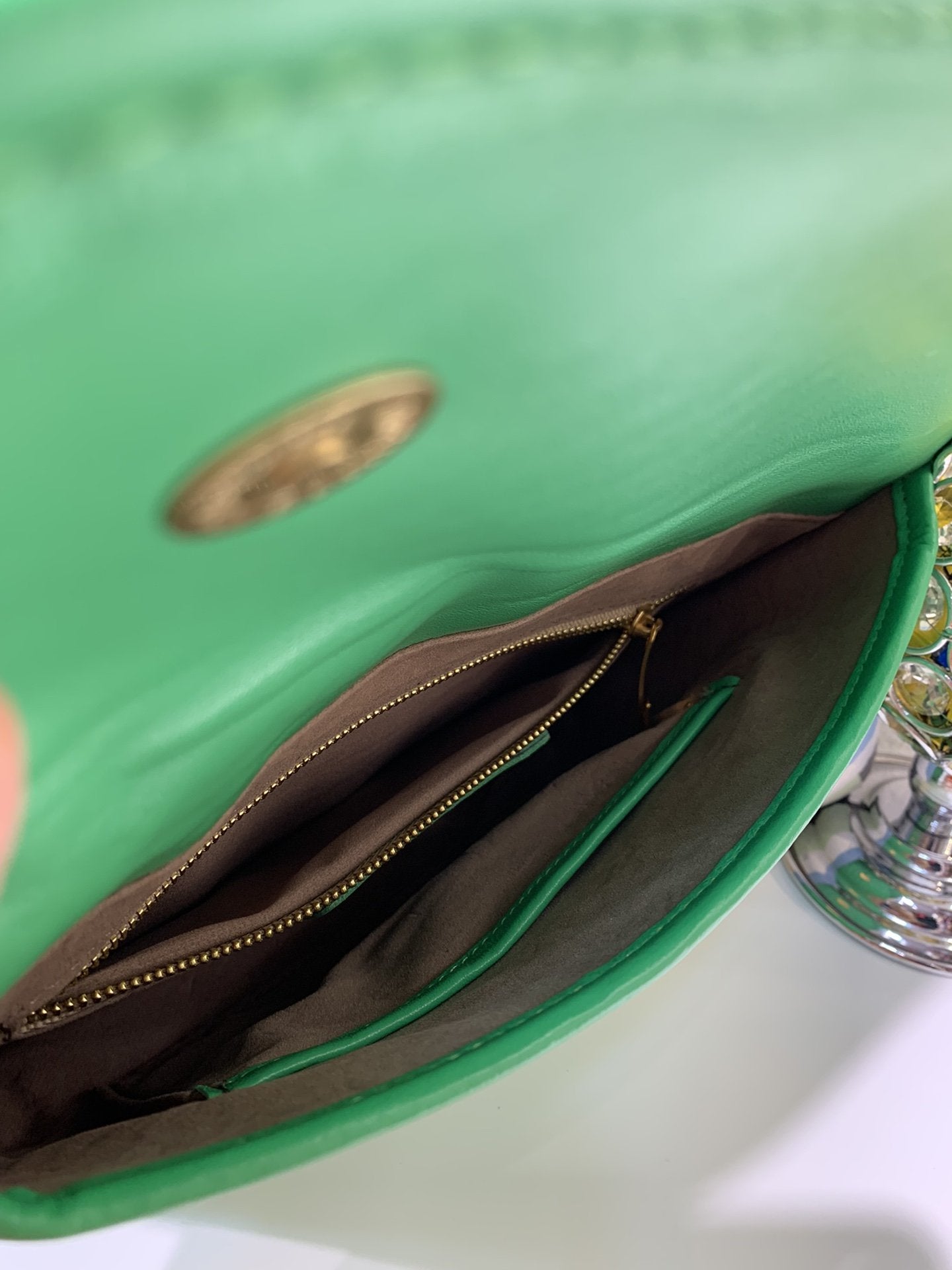 Top Quality Functional Chest Bag For Women Green Travel Bag