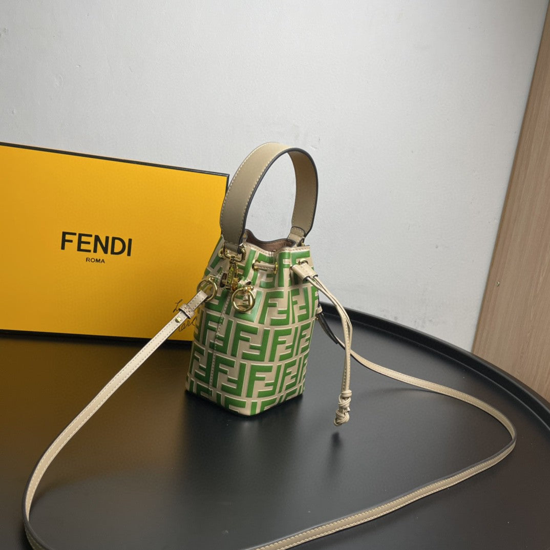 Mon Tresor Green Mini Travel Bag