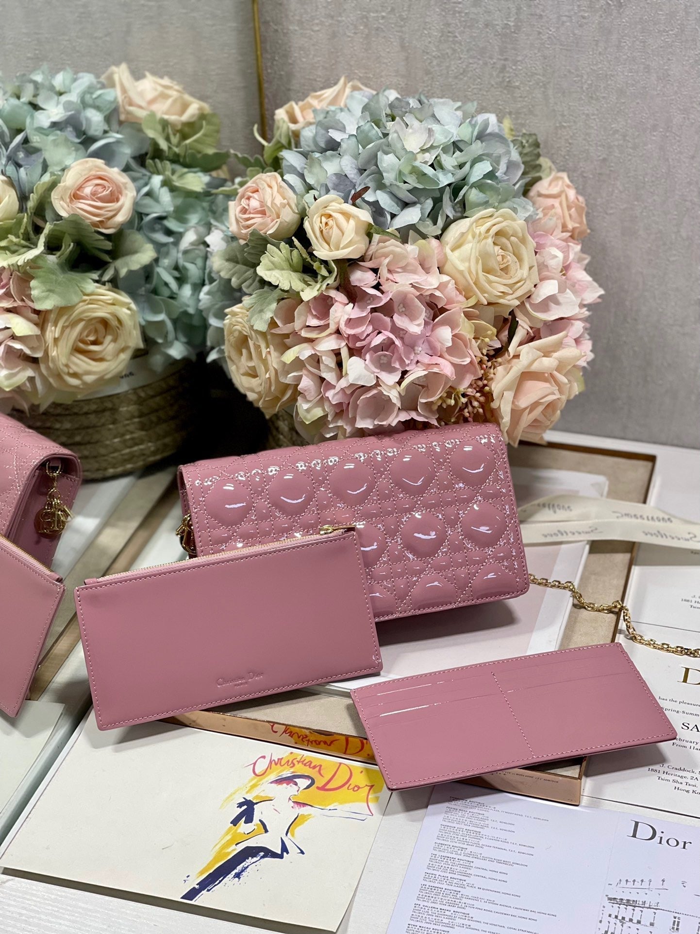Lady Pouch Cd Pink Travel Bag