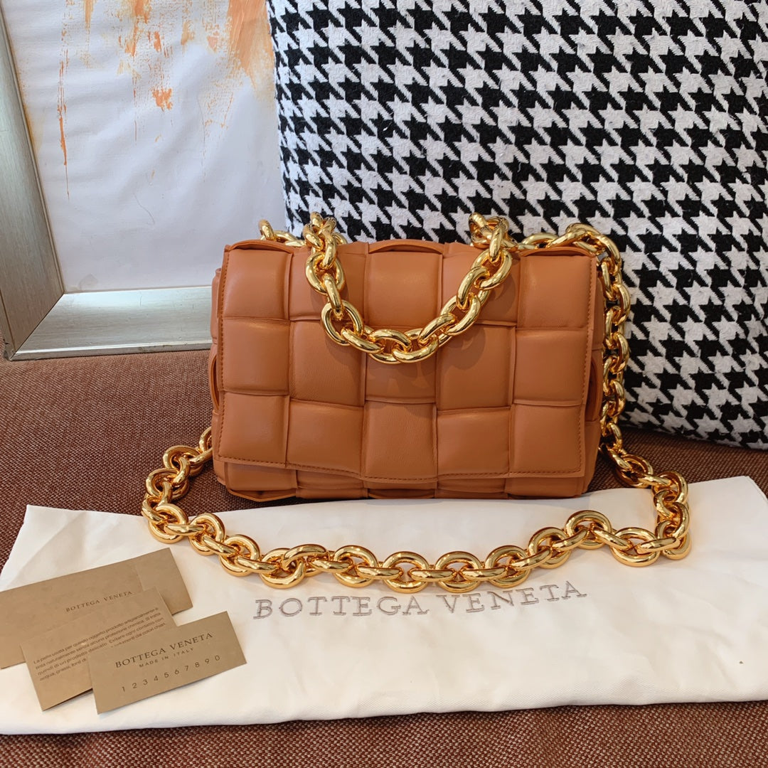 Top Quality Cassette For Women Women Bags Brown Chain Travel Bag