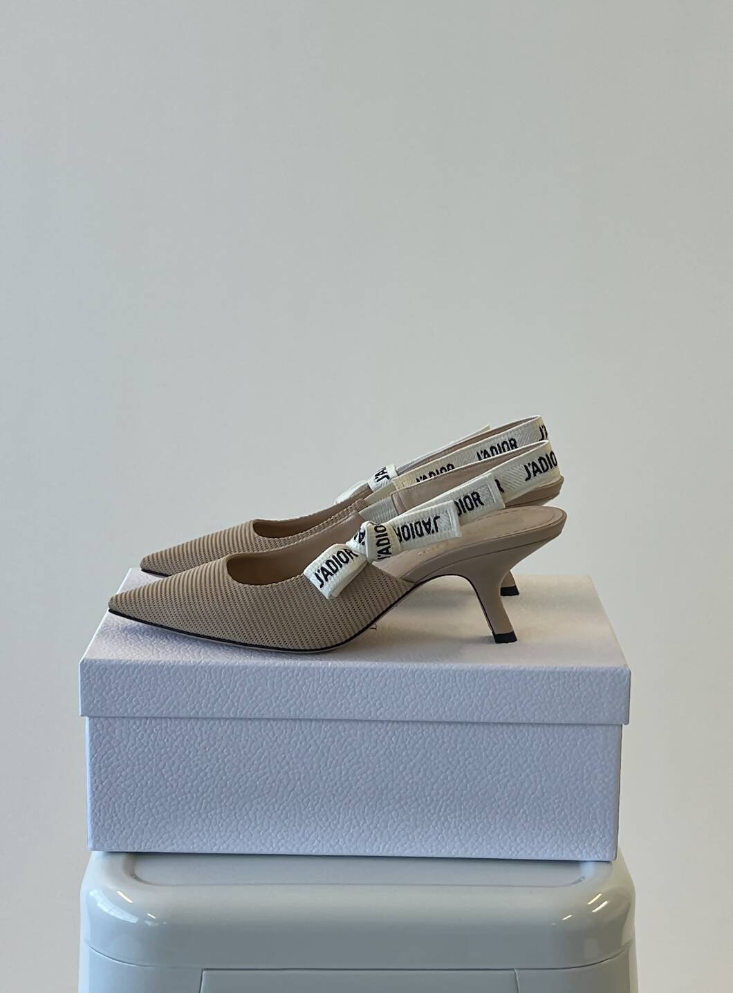 Dior Sling Bag Sling Backs Fabric &Ribbon - full Shoes