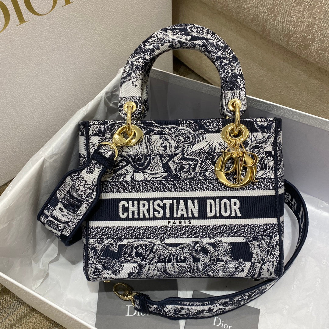 Metop Qualityum Lady Lite Toile Blue Navy Travel Bag