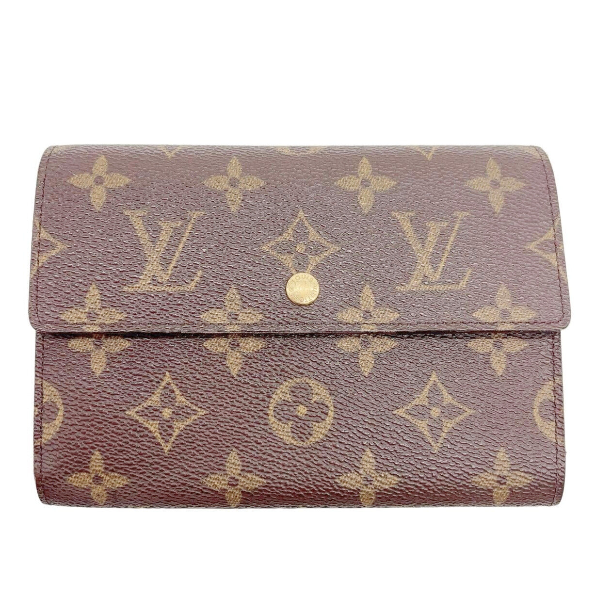 Louis Vuitton Monogram Porte Tresor Etui Fashion Accessory