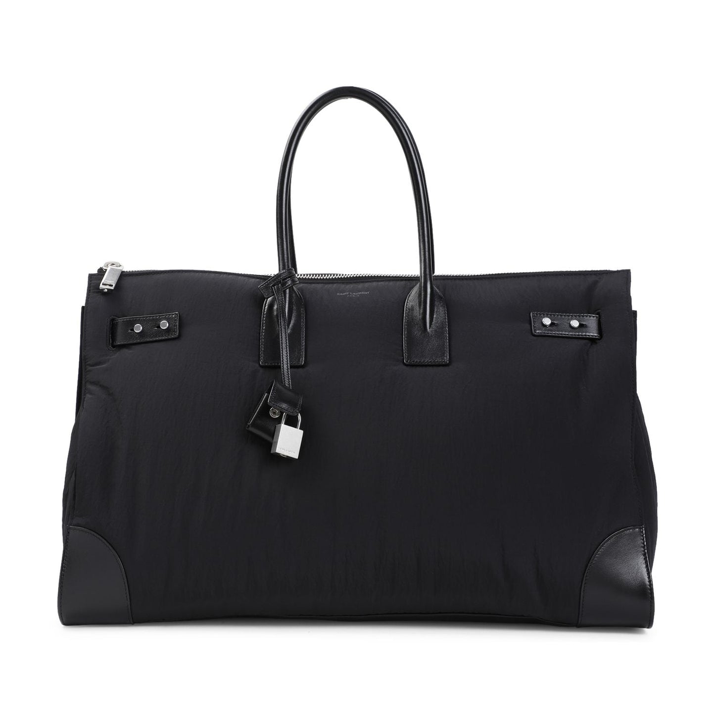 YSL Saint Laurent Trending Men Duffle Bag In Size Unica Black Travel Bag