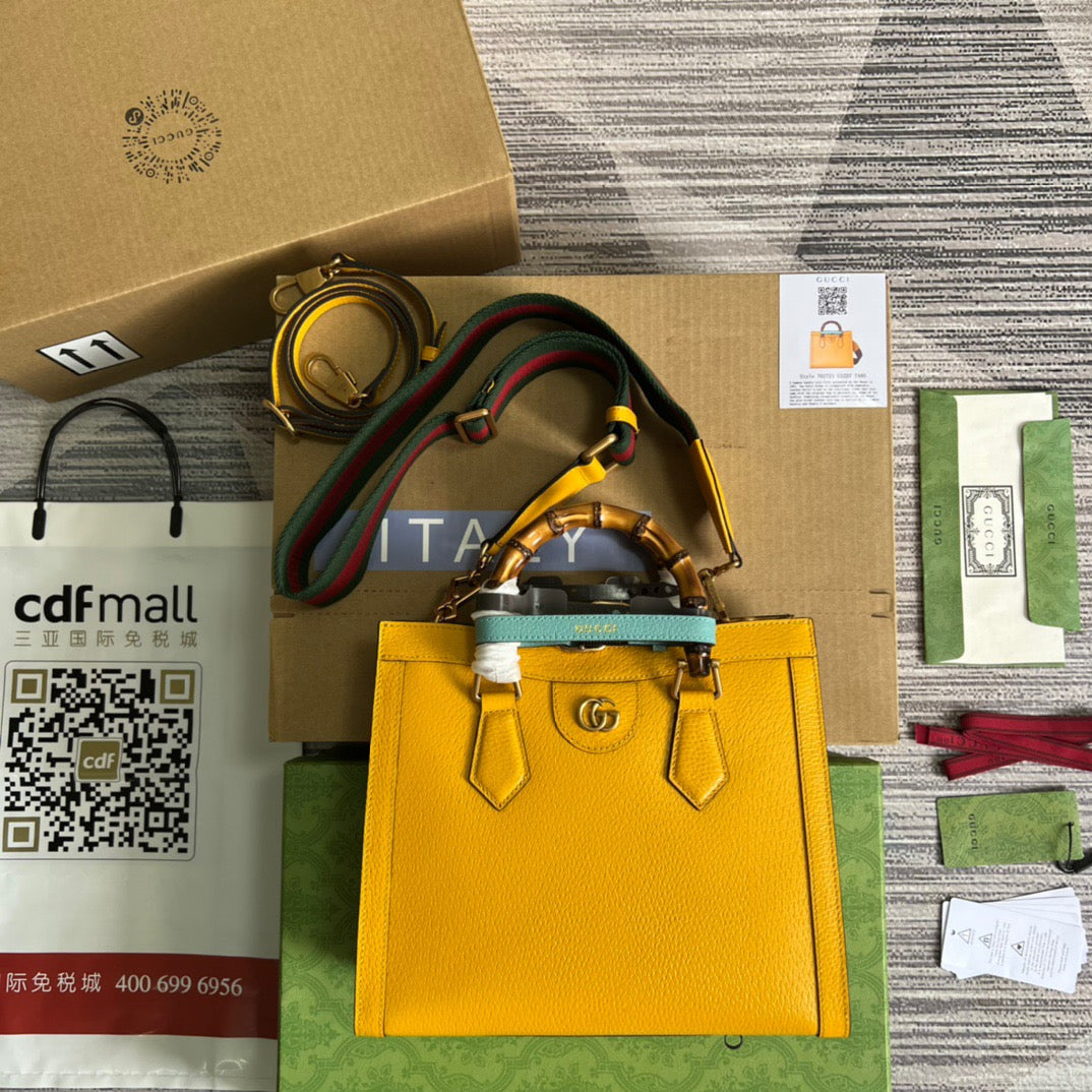 gg Diana Yellow , ’s Small Tote Bag