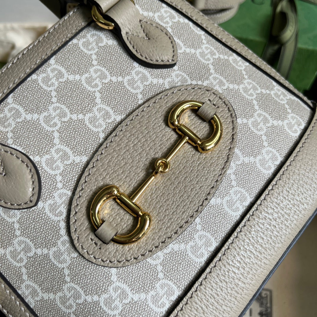 gg Horsebit gg , ’s Beige Mini Bag