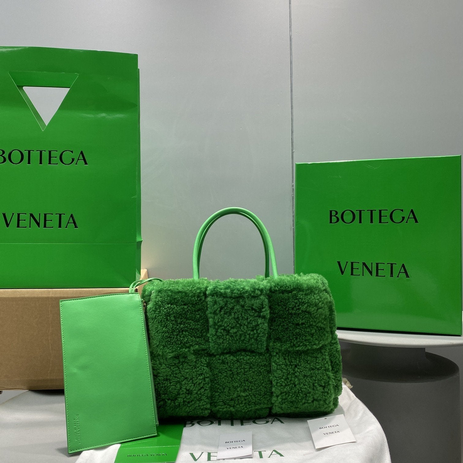Top Quality Arco Tote Bag For Women Green Small