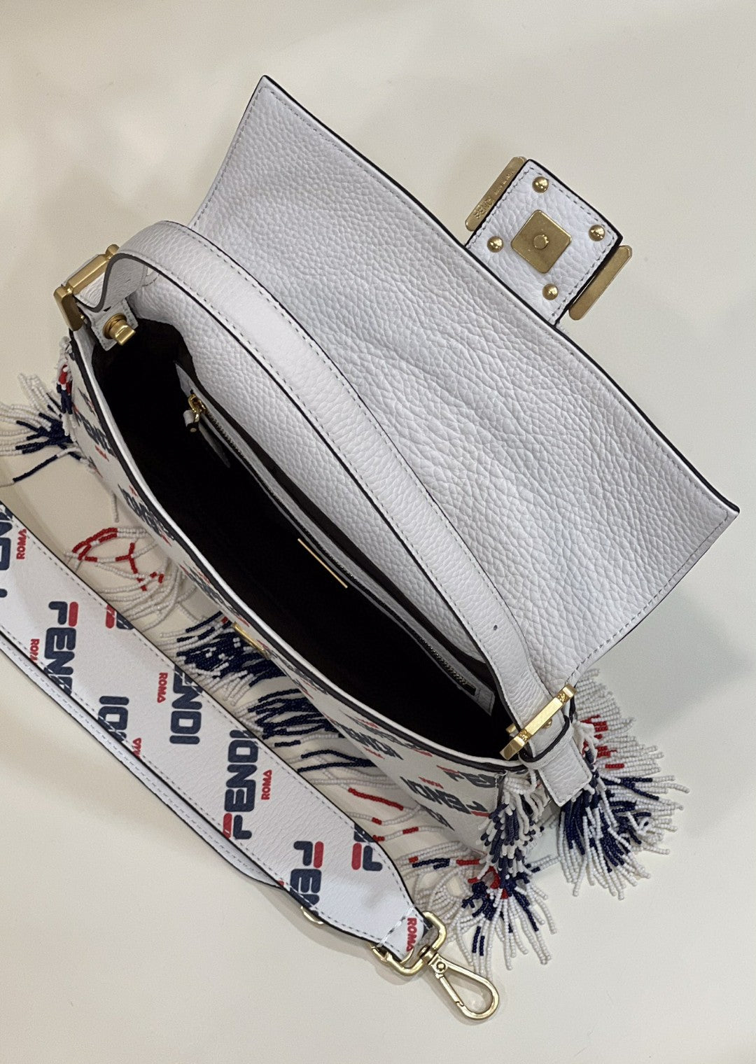 Fila Mania Beaded Baguette Multicolour Travel Bag