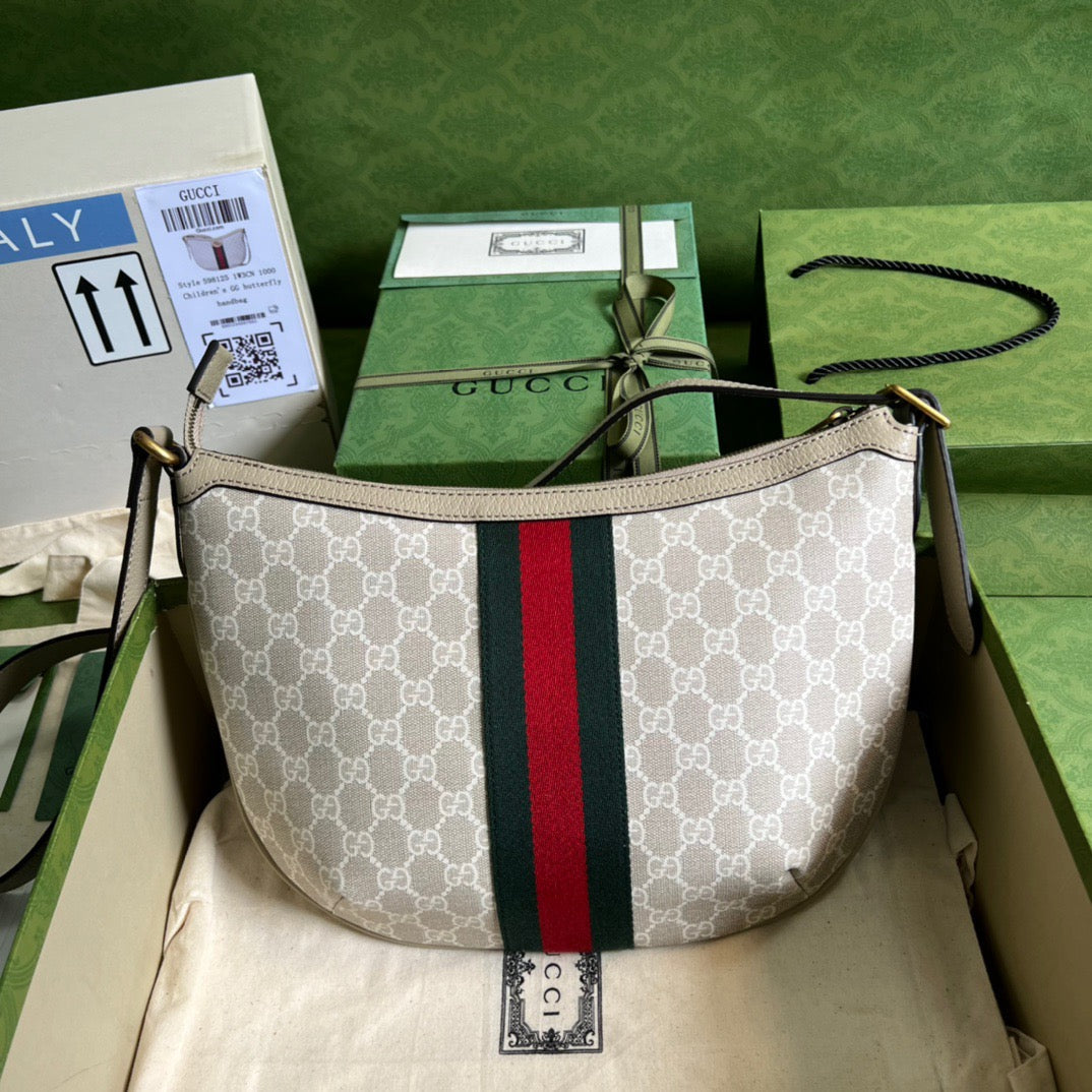 gg Ophidia gg , ’s Beige Small Shoulder Bag