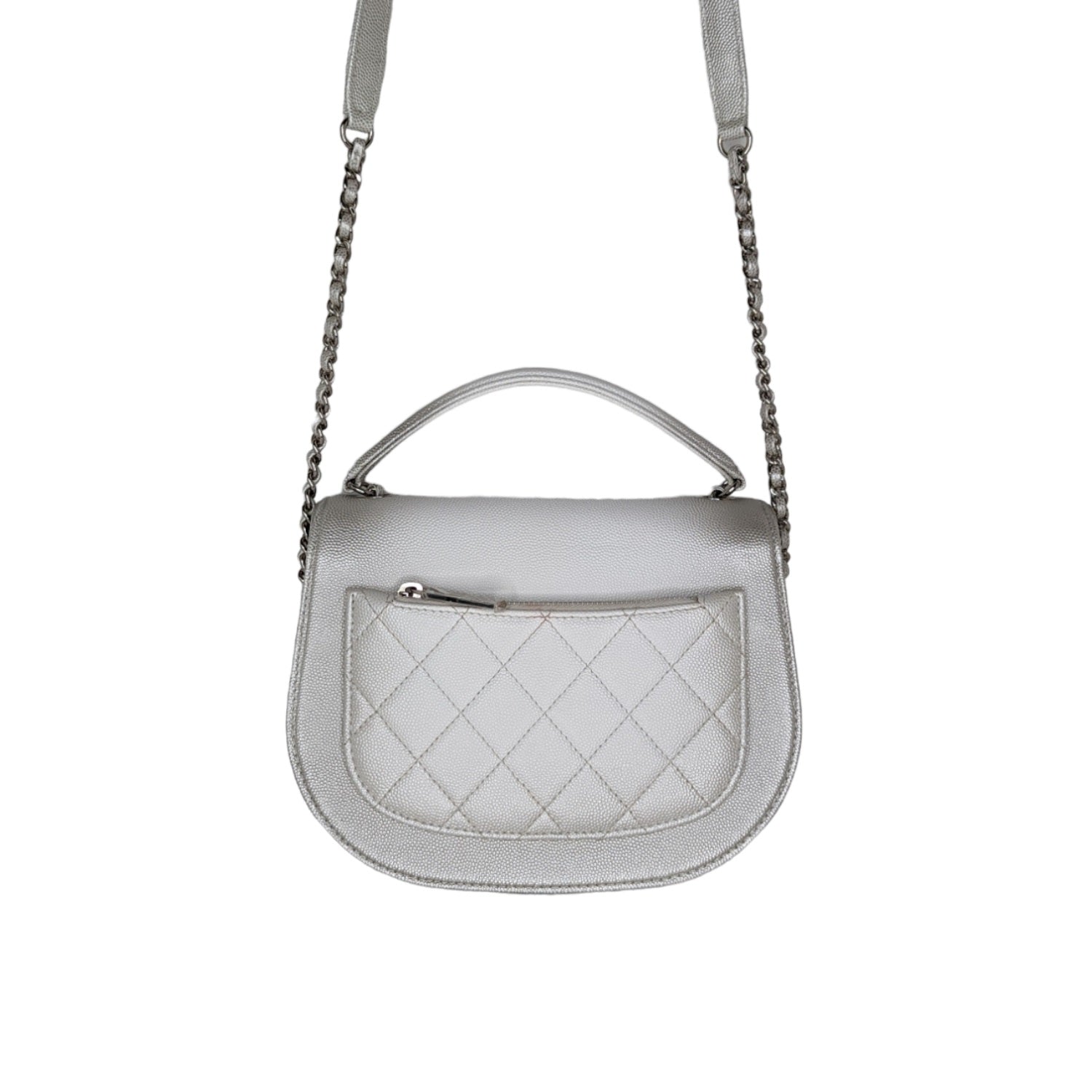 Chanel bag Calfskin Quilted Small Coco Curve Messenger Flap