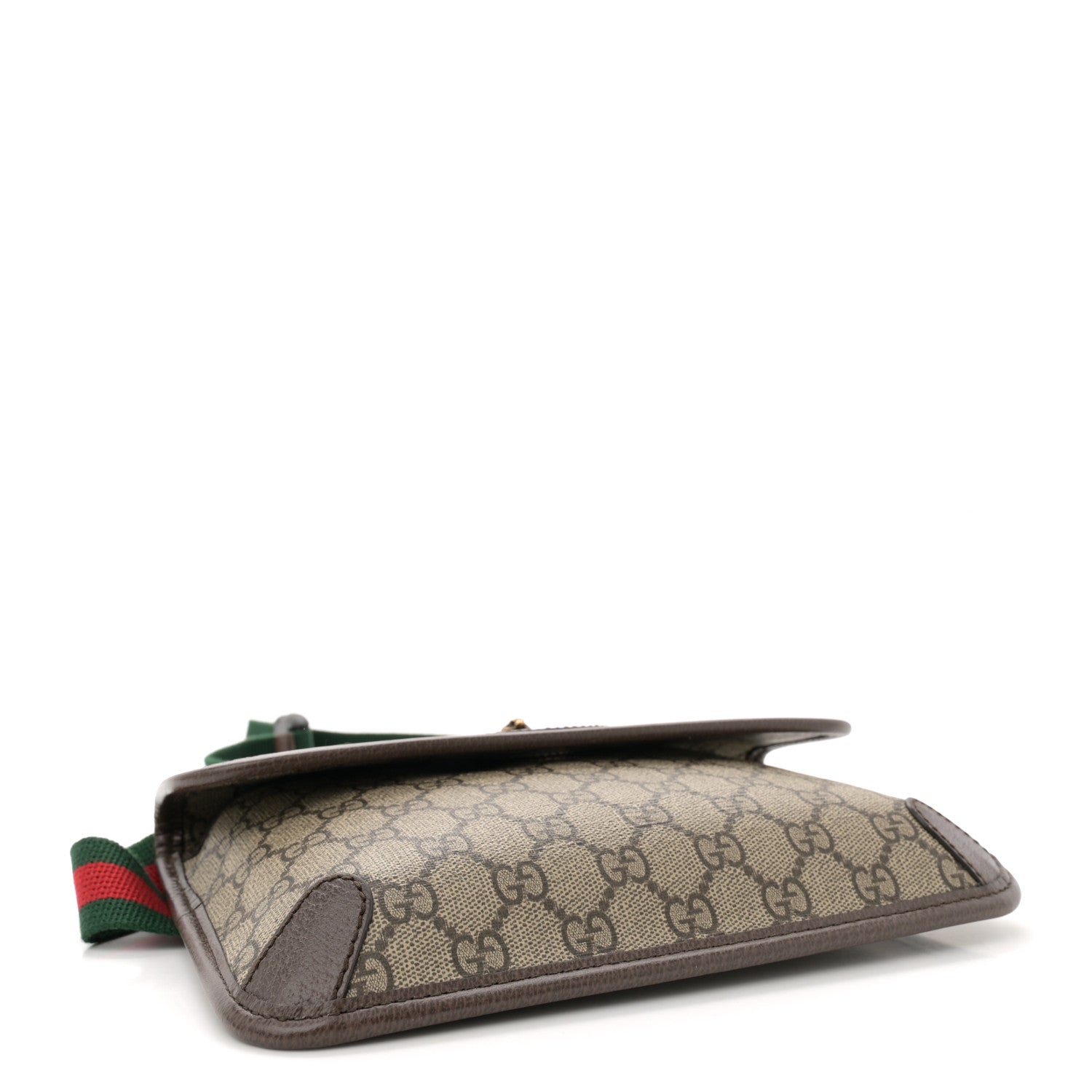 Gucci GG Supreme Monogram Neo Web Belt Bag Brown