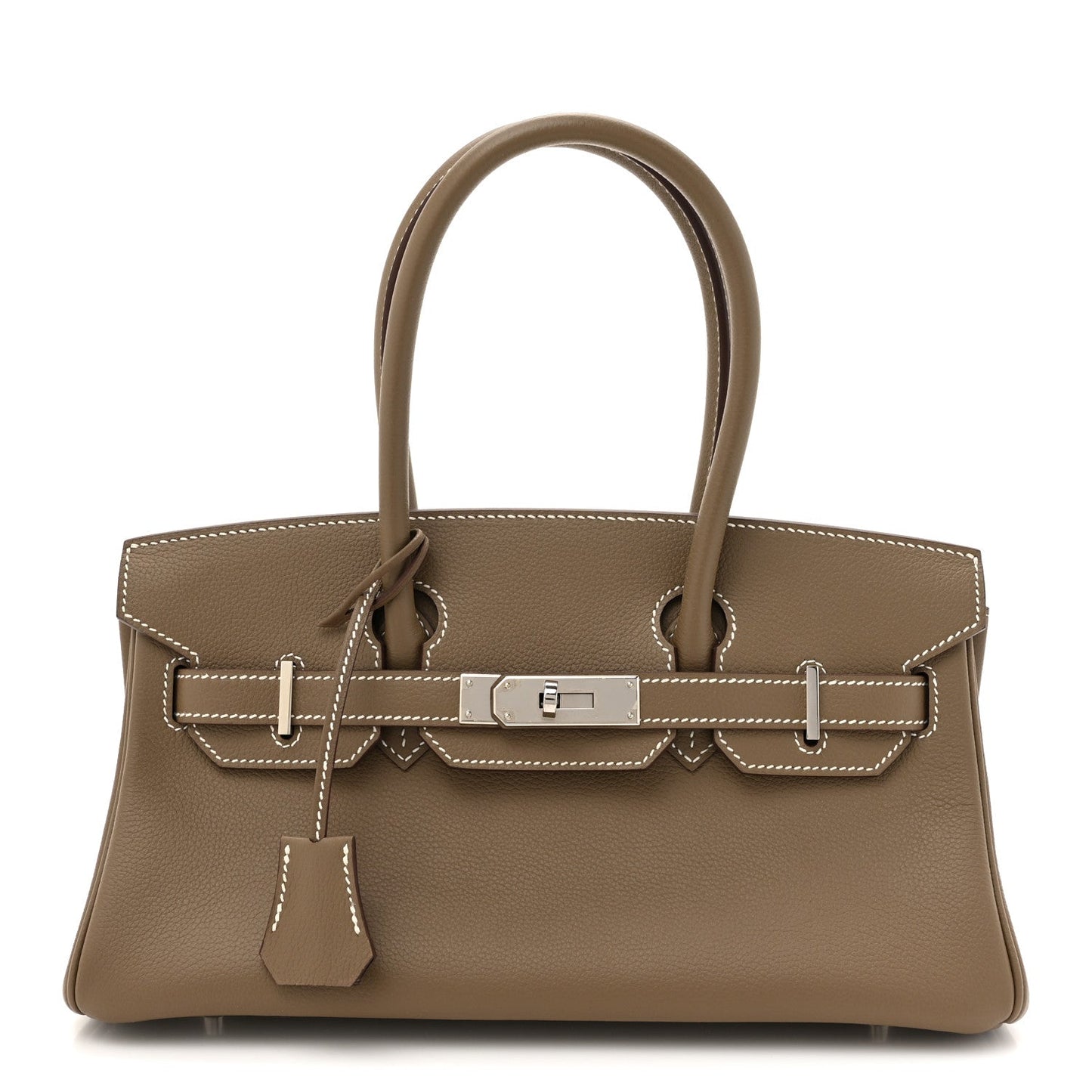 Hermes Evercolor Shoulder Birkin Light Etoupe Shoulder Bag 29 Etoupe 1760210