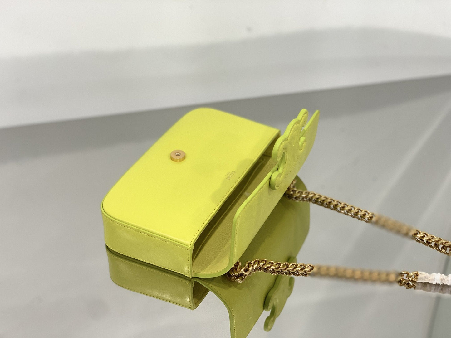 Top Quality Shoulder Bag Cuir Triomphe For Green Chain
