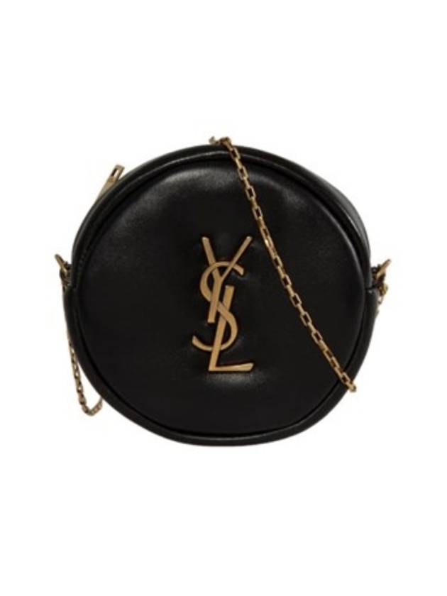 YSL Saint Laurent Saint Laurent Trending Round Pillow Cross Bag Black Travel Bag