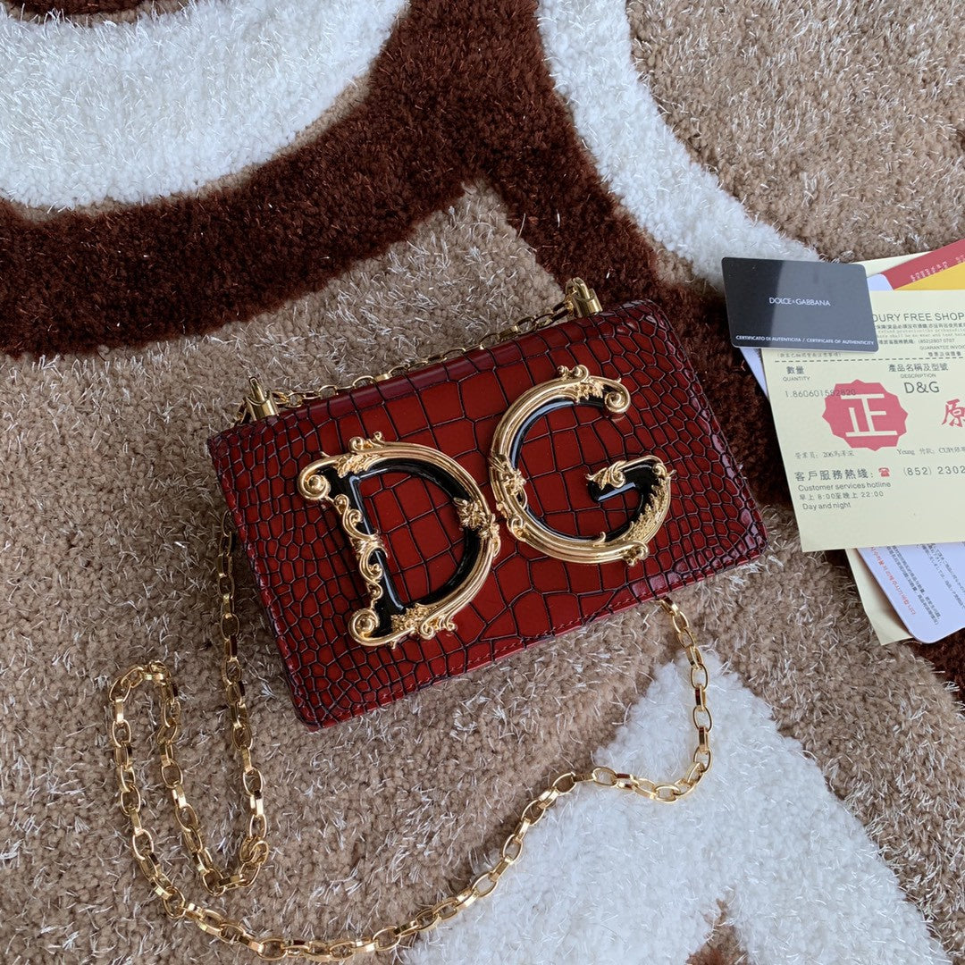 Girls Burgundy Crossbody Bag