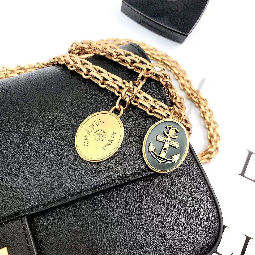 Chlmaroon Medallion Nude Reissue Classic Top Qualityap Black Travel Bag