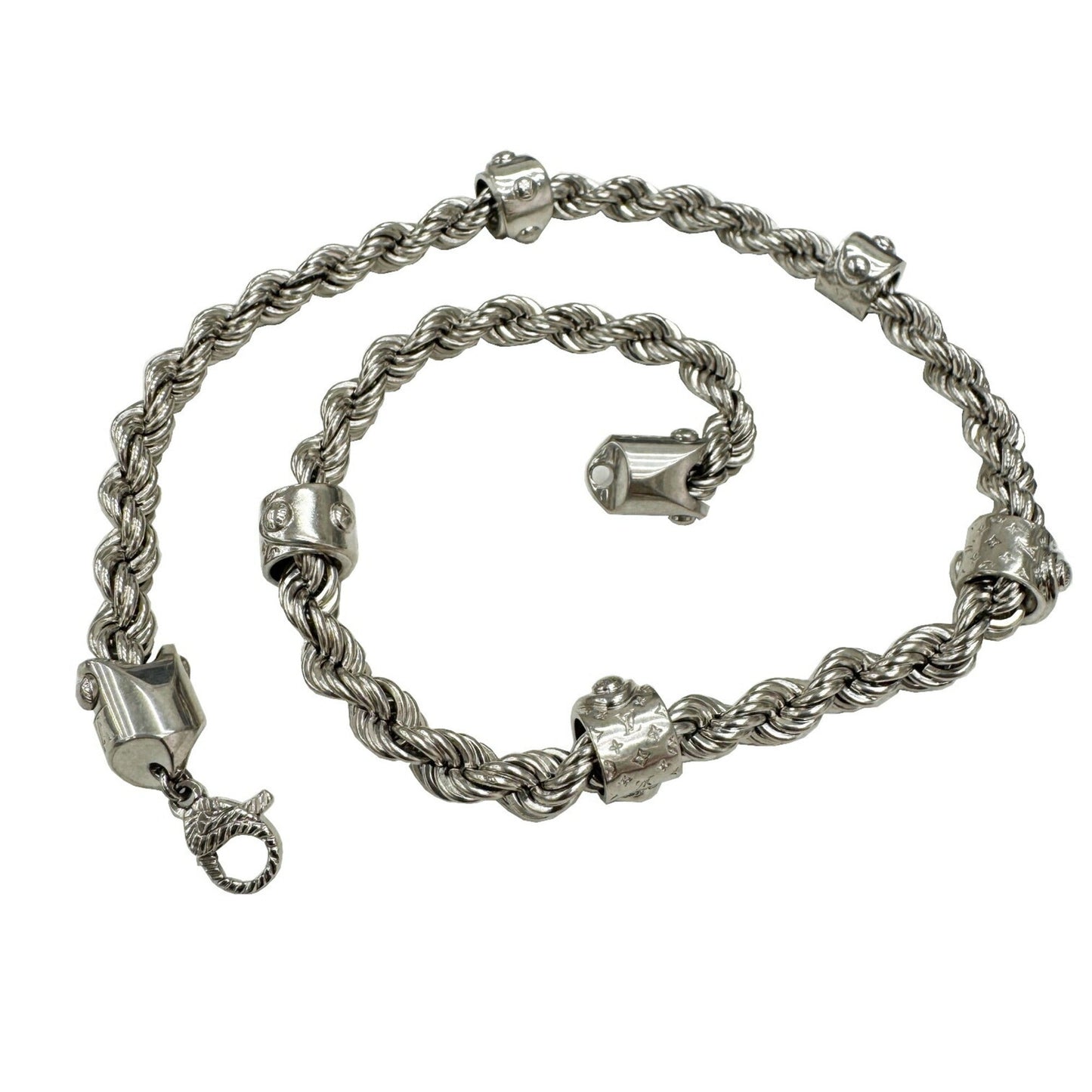 Louis Vuitton Monogram Monogram  Monogram Stainless Steel Necklace