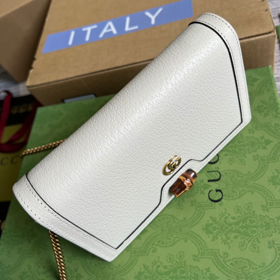 gg Diana Bamboo , ’s White Mini Bag