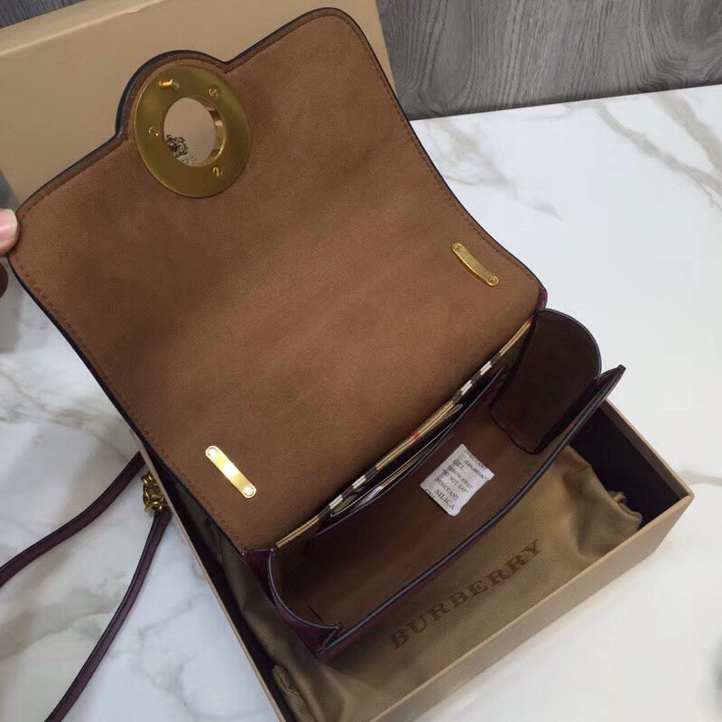 Top Quality Grommet Detail Crossbody Bag Dark Red 71In20Cm 2271