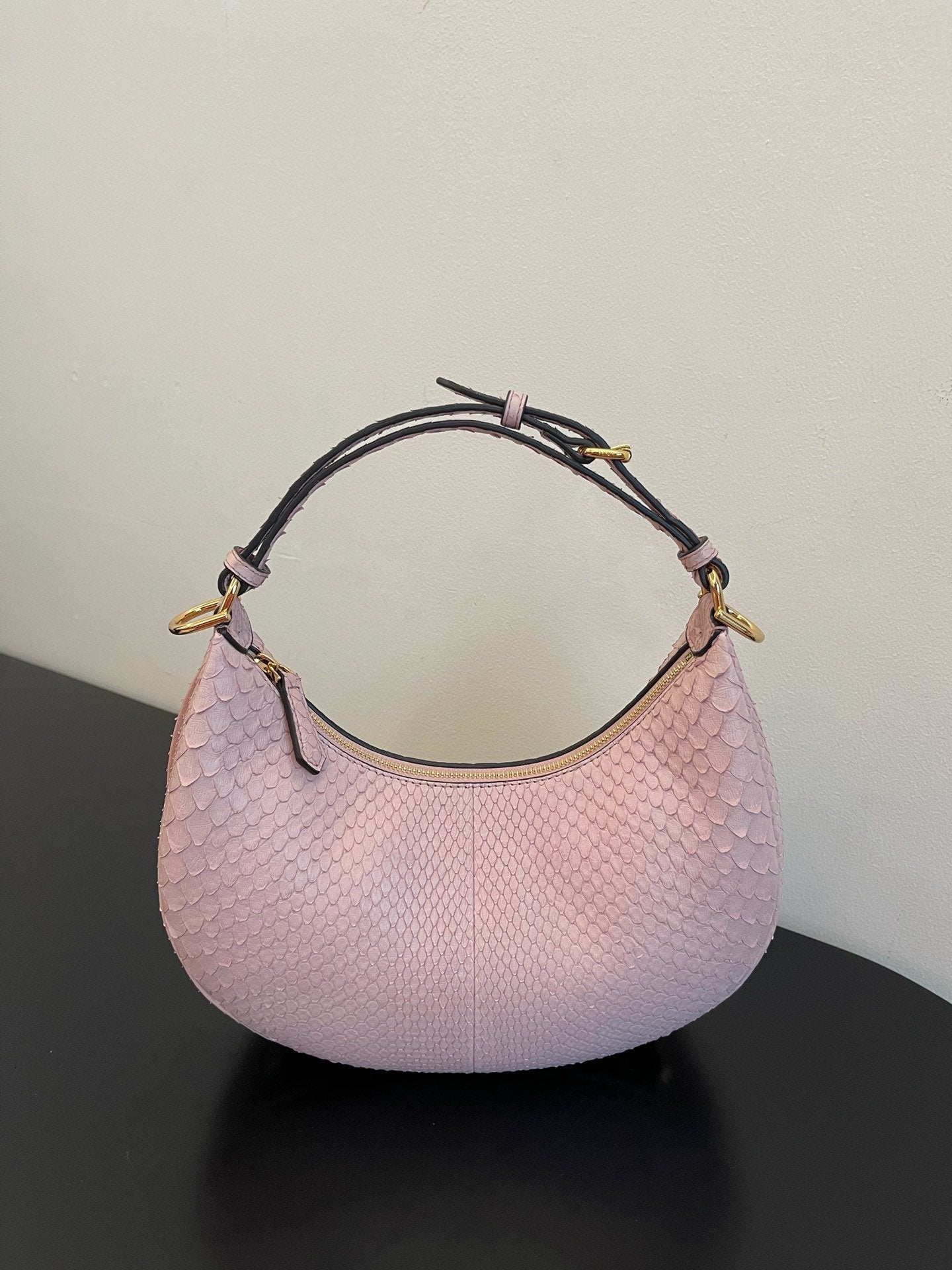 Fi Figraphy Pale Python Bag For Woman Pink Small Travel Bag