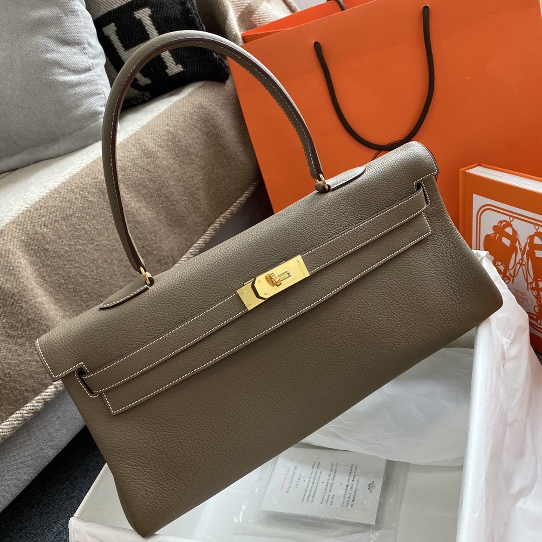 Top Quality Shoulder Kelly For Women Color Gold Cream Shoulder Bag