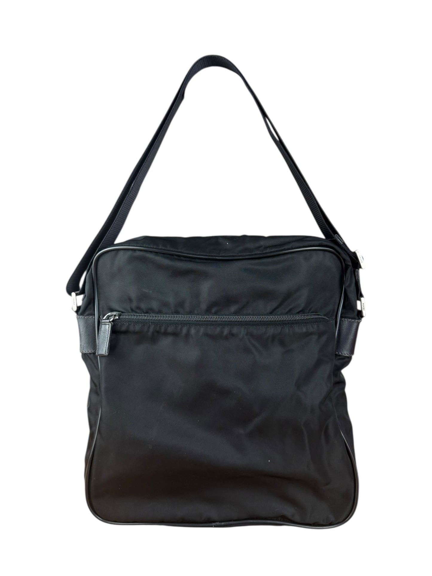 Prada Handbag Crossbody Nylon Black Crossbody Bag