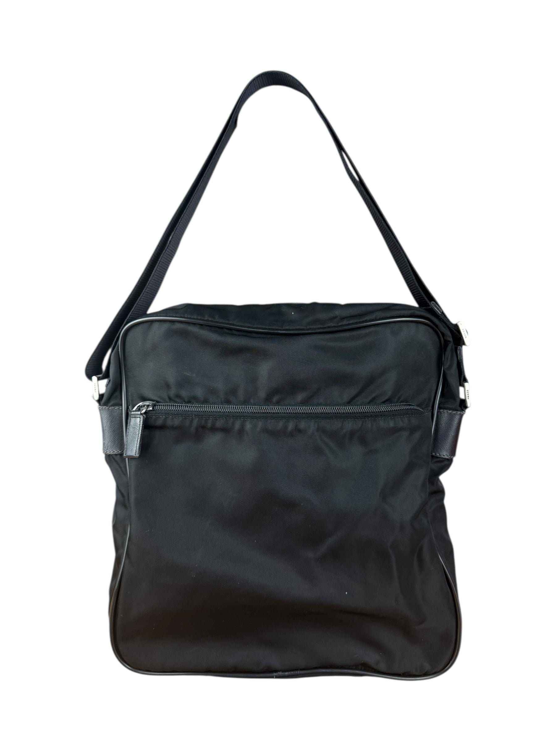 Prada Handbag Crossbody Nylon Black Crossbody Bag