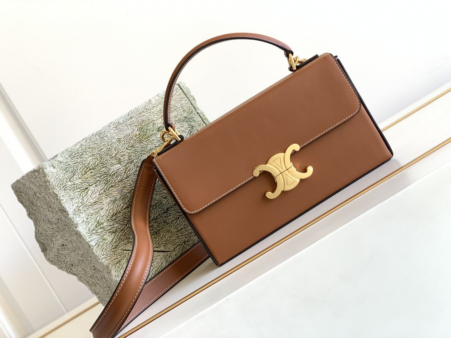 Top Quality Box Triomphe Bag For Women Brown Travel Bag 199993Bfn04Lu 3891