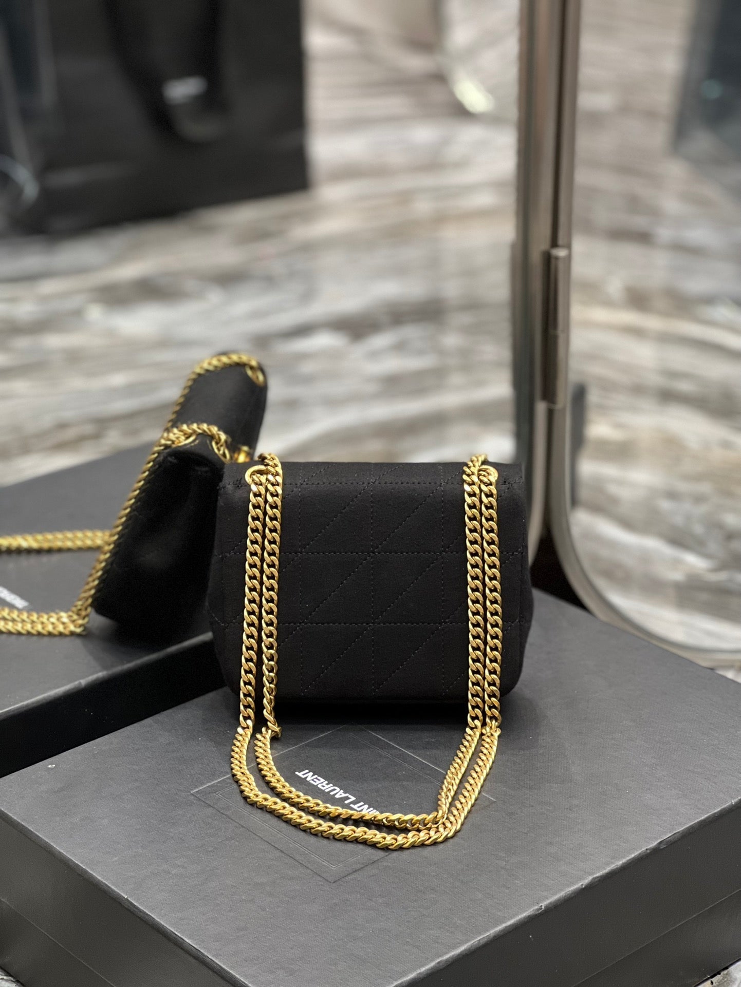 YSL Saint Laurent YSL Top Quality Jamie Bag For Women Black Mini Travel Bag