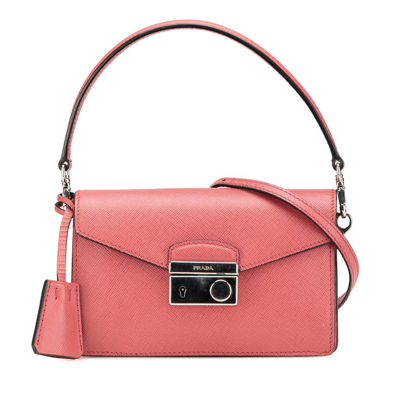 Prada 2Way Bag Saffiano Shoulder Bag