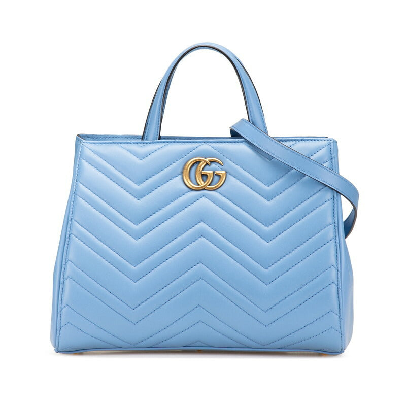 Gucci Marmont 2Way Bag Leather Travel Bag Bag 1