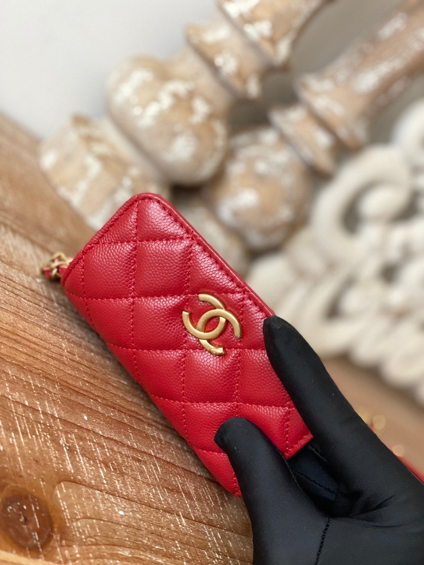 Chanel Clutch With For Women Bags Red Chain Clutch Bag