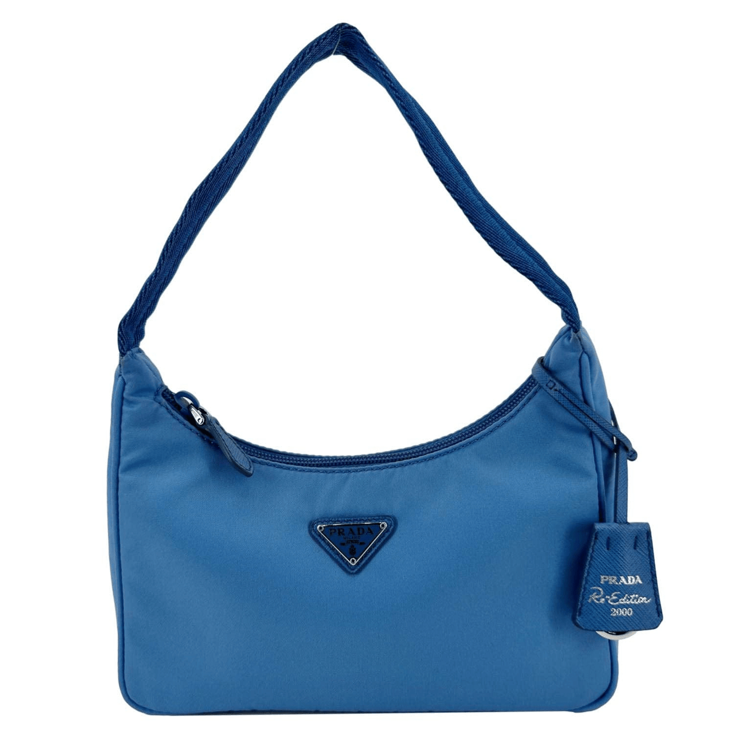 Re Edition Hobo Bag Nylon Blue Travel Bag