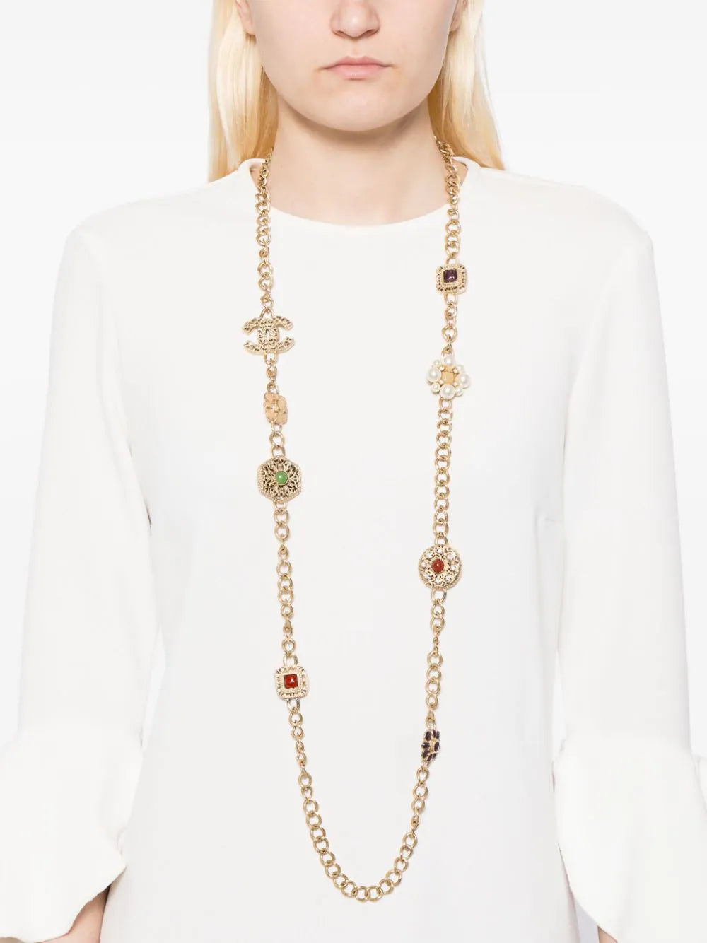 Chanel CC chain necklace