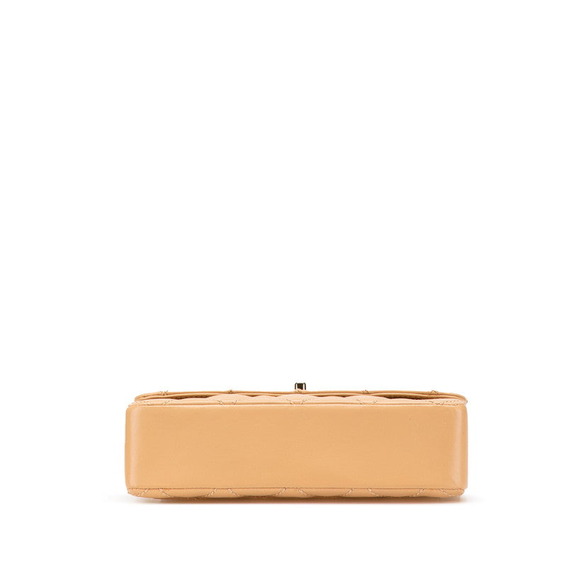 Chanel Coco Mark Wild Stitch Calfskin Chain Shoulder Bag