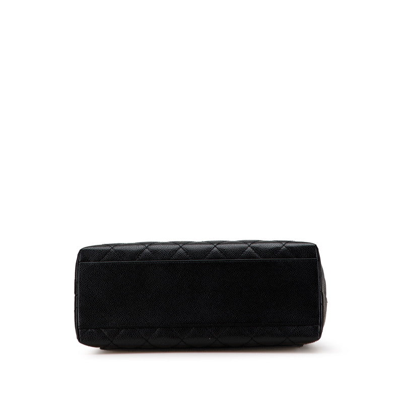 Chanel Coco Mark Matelasse Caviar Skin Handbag 2