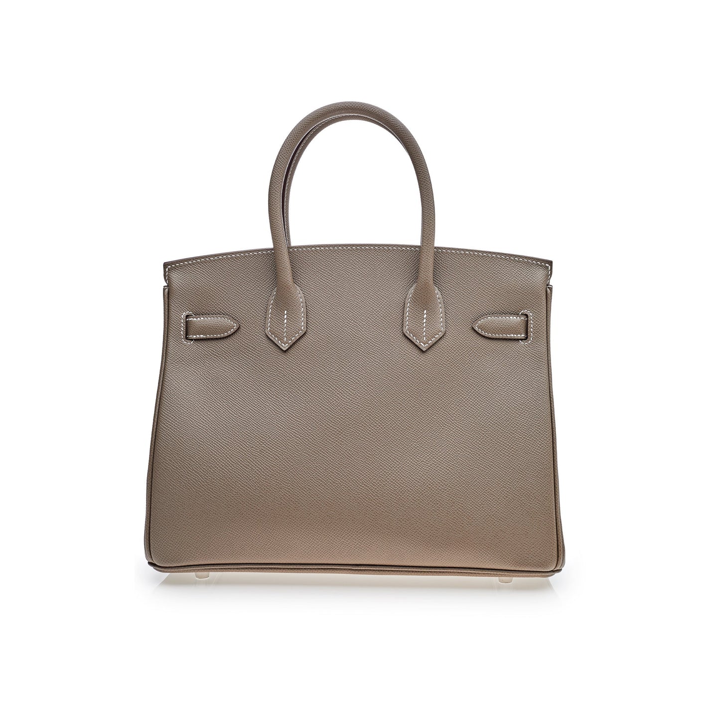 Gucci Hermes Birkin Epsom Etoupe Palladium Hardware Handbag Travel Bag
