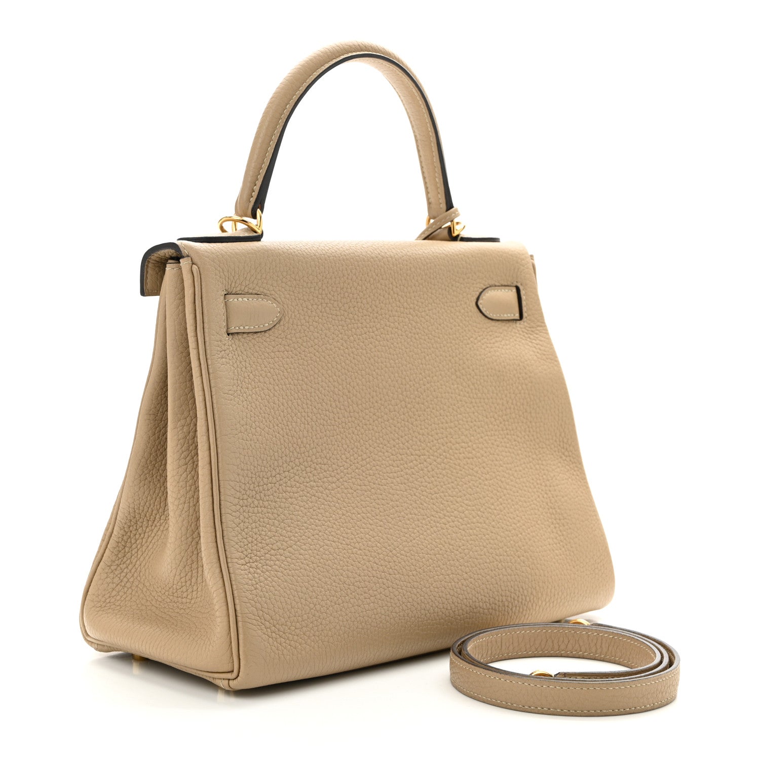 Hermes Taurillon Clemence Kelly Retourne Trench Handbag Travel Bag