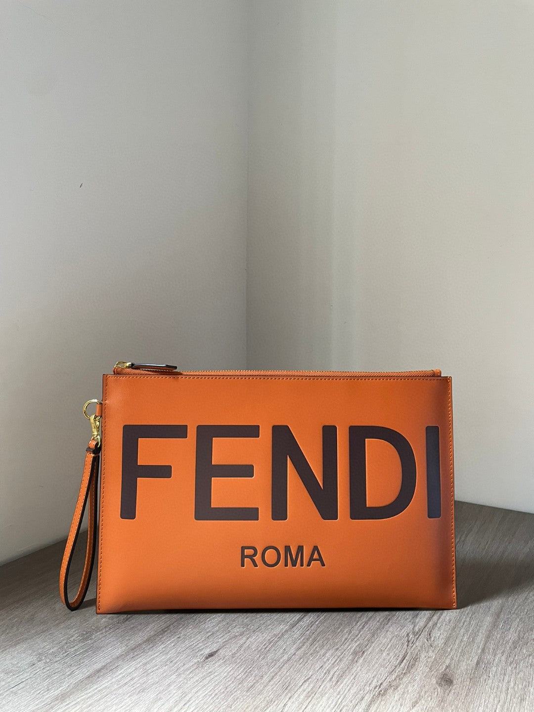 Top Pouch Brown Large Travel Bag
