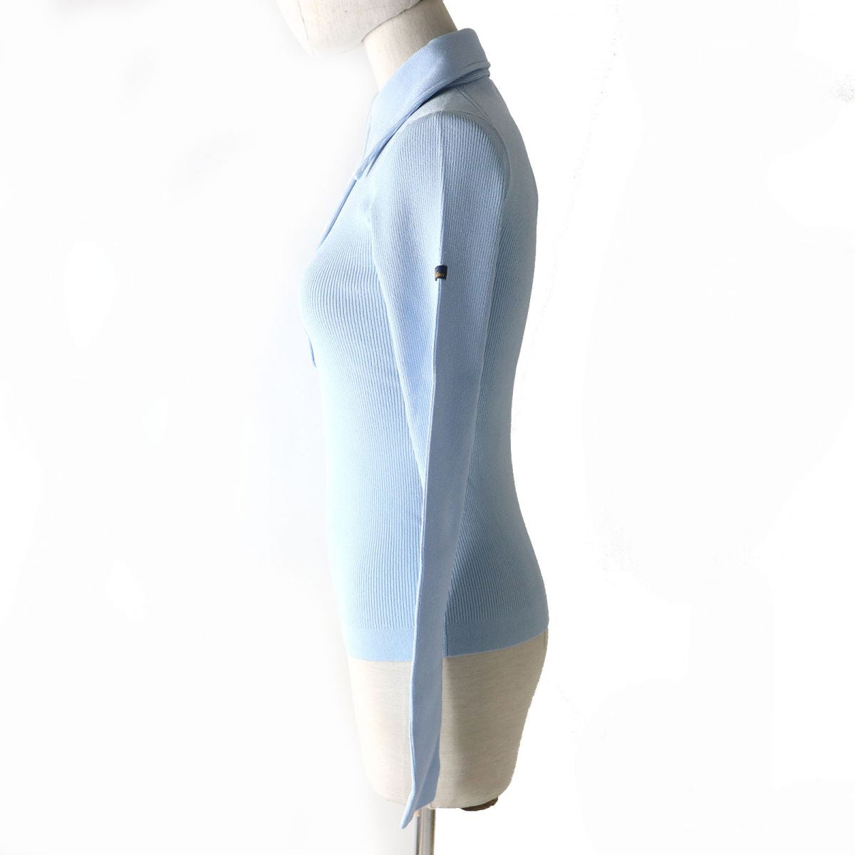Louis Vuitton Long sleeve polo shirt Blue Apparel
