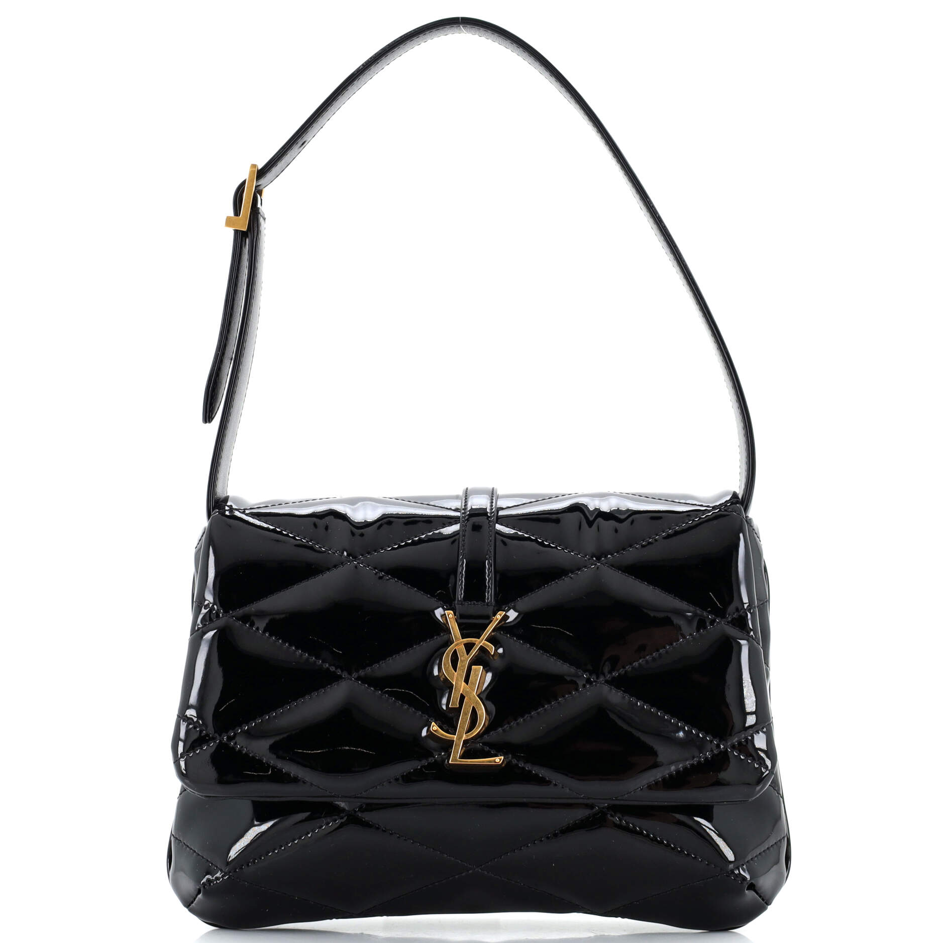 YSL Saint Laurent Saint Laurent Trending Le Shoulder Bag Patent Quilted