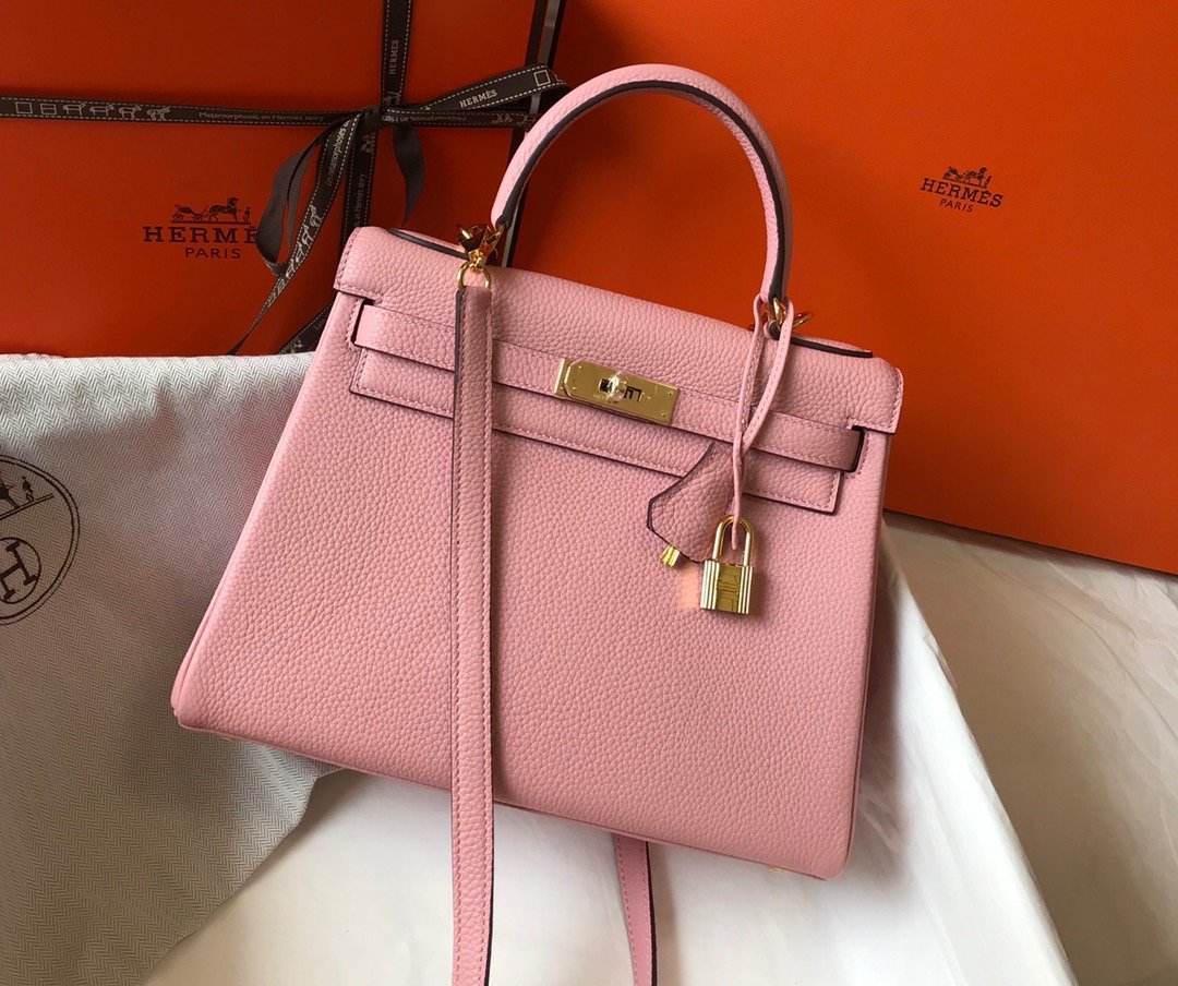 Top Quality Kelly Bubblegum Togo Bag For Pink Shoulder Bag