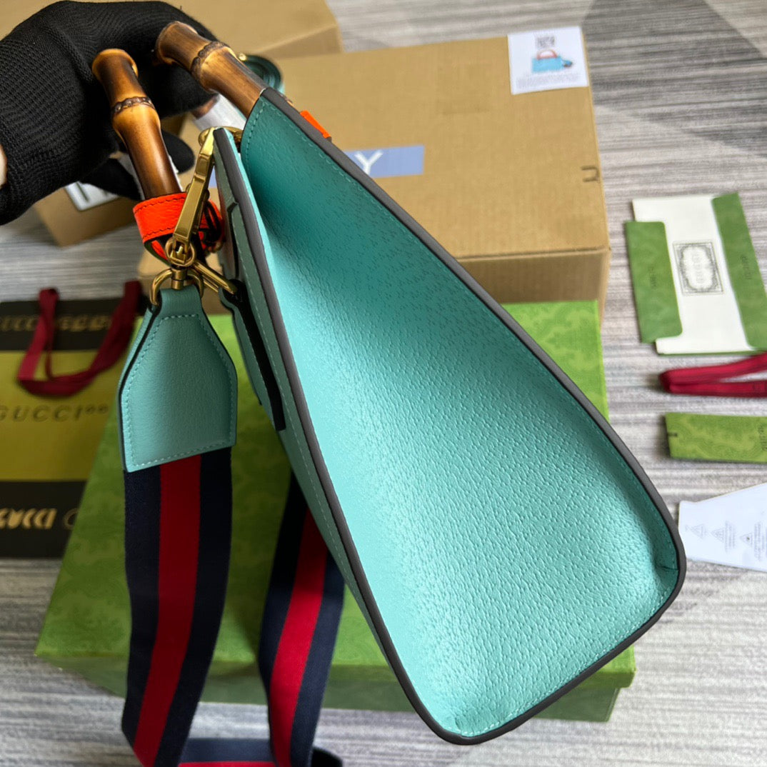 gg Diana Light , ’s Blue Small Tote Bag