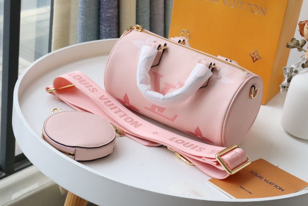 Top Quality Papillon Bb Empreinte Bouton De Monogram Pink Crossbody Bag
